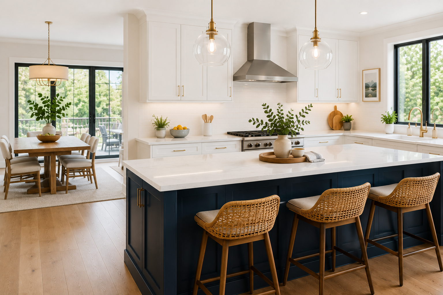 Beautifully remodeled kitchen — Oak and Stone Remodeling